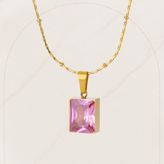 Pendant Necklace – 18K Gold Plated Stainless Steel | Waterproof & Hypoallergenic